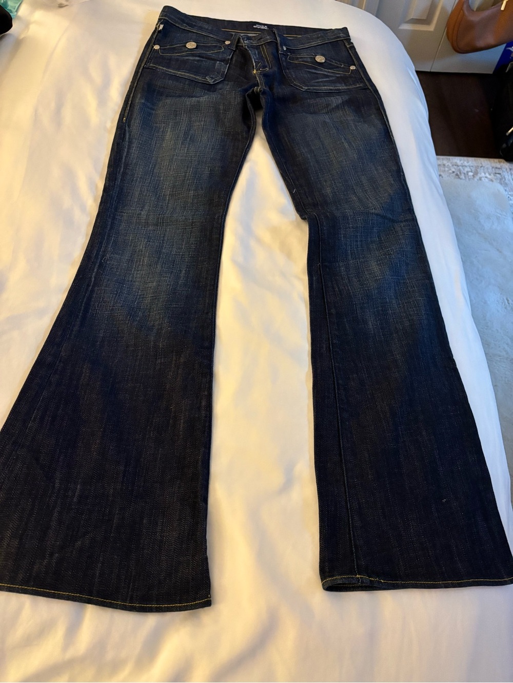 Vintage Rock& Republic Dark Blue Denim Jeans - Classic boot cut